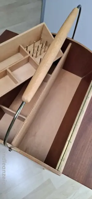 Mid century Nähkasten Bild 4