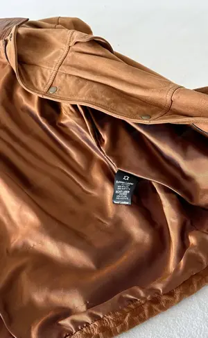 Herren Lederjacke Velour UNBENUTZT Gr. 52 Bild 6