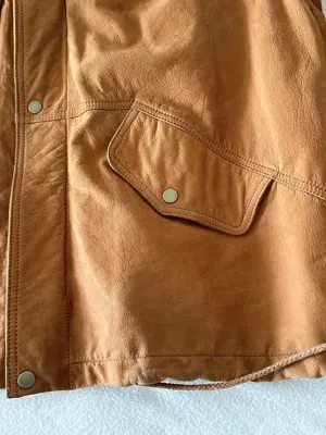 Herren Lederjacke Velour UNBENUTZT Gr. 52 Bild 8