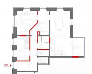 schöne 3-Zimmerwohnung in der Dornbirner Innenstadt inkl. 3 Parkplätze   ohne Maklerprovision Bild 2