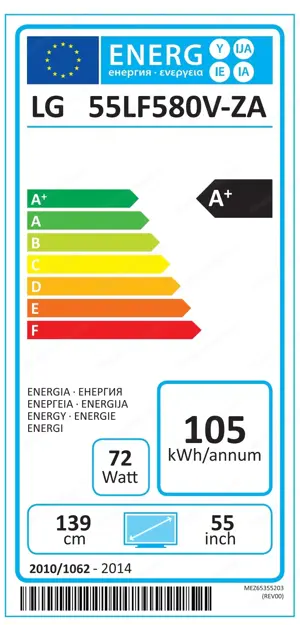 Smart TV LG 55" zu verkaufen  Bild 3
