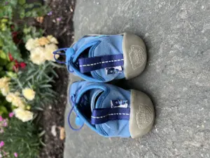 Kinderschuhe Affenzahn blau Größe 30  Bild 3