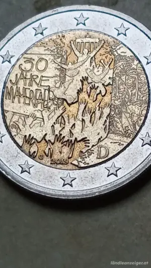 2  euro  2019 g 30 Jahre mauerffall deutschland  Bild 3