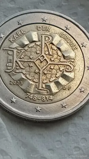 2 euro  2023 df Karl der grosse deutschland  Bild 2