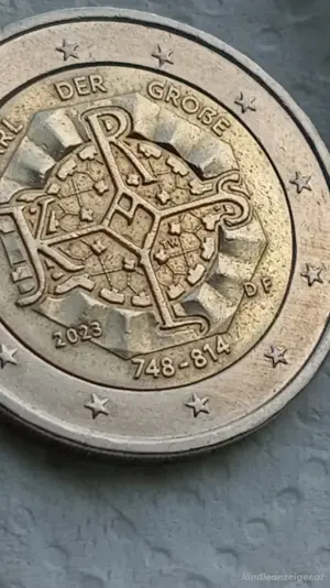 2 euro  2023 df Karl der grosse deutschland  Bild 4