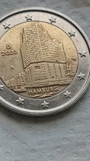 2 euro  2023 A Elbphilharmonie hamburg deutschland  Bild 2