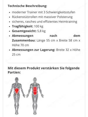 iWalk Laufband Trainer Gymnastikball ab 16  Bild 7