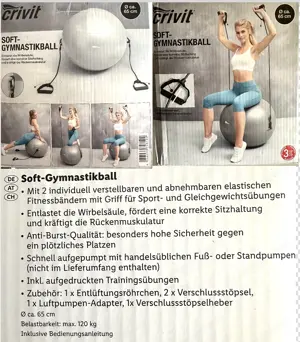 iWalk Laufband Trainer Gymnastikball ab 16  Bild 8