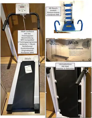 iWalk Laufband Trainer Gymnastikball ab 16  Bild 10