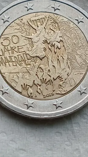2 euro münzen 2019 j 30 Jahre mauerffall deutschland 