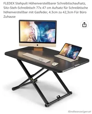 Schreibtischaufsatz