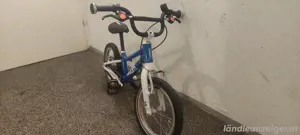 woom 2 Kinderfahrrad - Blau | Inkl. Klingel & Fahrradständer Bild 3
