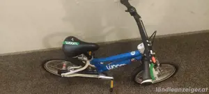 woom 2 Kinderfahrrad - Blau | Inkl. Klingel & Fahrradständer Bild 2