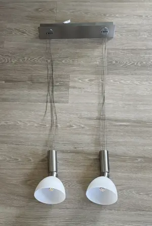 Hängeleuchte weiss