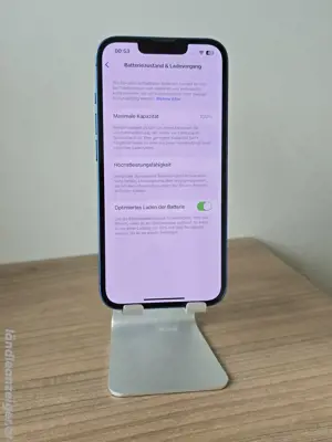 IPhone 13, 128GB blau 100% Akku!! Bild 3
