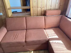 neuwertiges Sofa ausziehbar und aufklappbar  Bild 2