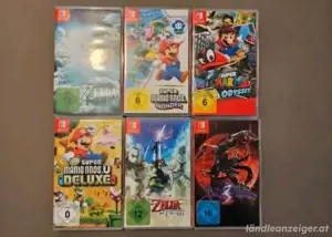 Nintendo Switch Oled 4 Joy Cons Pro Controller TOP Zustand Bild 3
