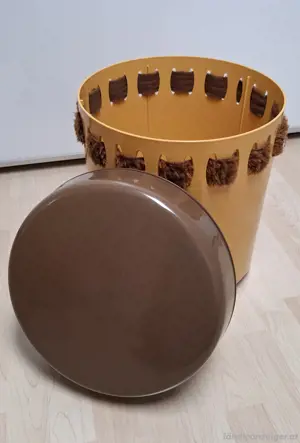 Wäsche Hocker Emsa 70er Bild 2