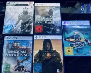 Verkaufe diverse PS5 spiele 