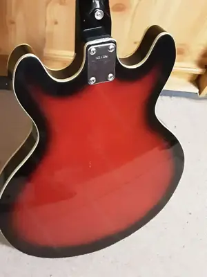 Verkaufe 1 Maya Halbresonanz Gitarre 1975 Bild 3