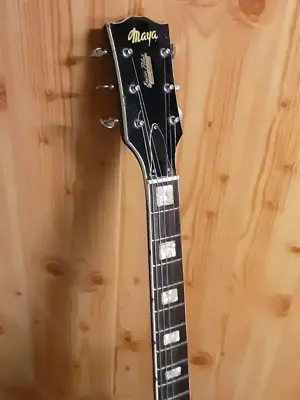 Verkaufe 1 Maya Halbresonanz Gitarre 1975 Bild 4