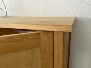 Schrank in Eiche Massivholz Bild 3