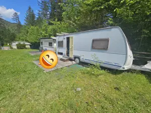 Wohnwagen Dethleffs Beduin 580 DB(2002)Wasserschaden + Dauercampingstellplatz Bild 8