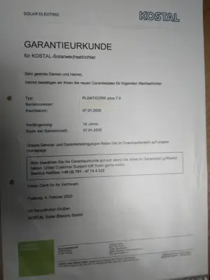 Wechselrichter Kostal Plenticore plus 7.0 mit Herstellergarantie bis 2035 Bild 3