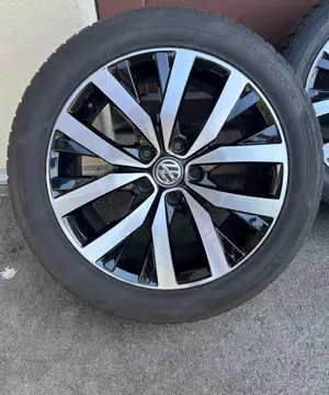 4x Original VW T6 Multivan Sommerräder 255 45R18 Bild 3