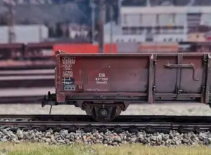 Roco offener Güterwagen - patiniert Bild 6