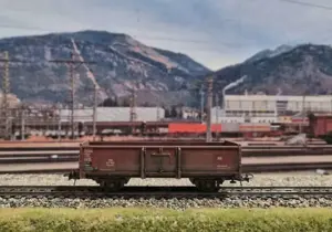 Roco offener Güterwagen - patiniert Bild 8