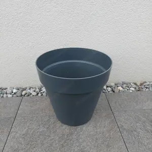 Elho Blumentopf Loft Urban   50 cm mit Rollen Bild 4