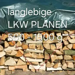Neue LKW Plane Grün 12.8 x 1.95 cm 600 g m  Bild 2
