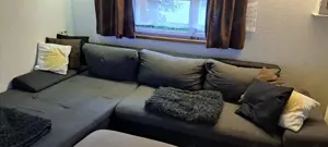 Verschenke Couch mit Bettkasten und Schlaffunktion