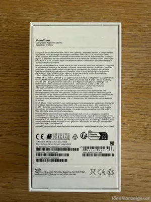 Apple iPhone 13 blau , 128GB ohne simlock mit OVP , akkukapazität : 87% Bild 5