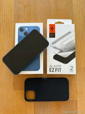 Apple iPhone 13 blau , 128GB ohne simlock mit OVP , akkukapazität : 87% Bild 4