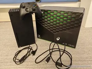 Xbox serie X Microsoft spielkonsole mit OVP inklusive 4 videospiel + 1 controller