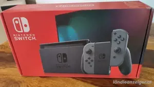 Nintendo Switch spielkonsole mit 5 videospiel +1 Schwarz tasche und OVP Bild 4
