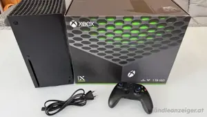 Xbox serie X Microsoft spielkonsole OVP mit controller