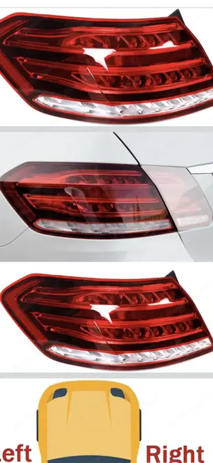 Rückleuchten Rücklicht Bremslicht Mercedes Benz E Klasse Bild 3