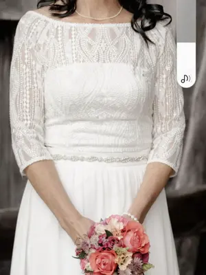 Brautkleid Zweiteiler  Bild 3