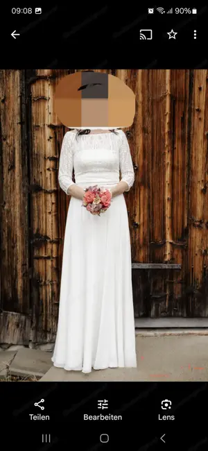 Brautkleid Zweiteiler  Bild 2
