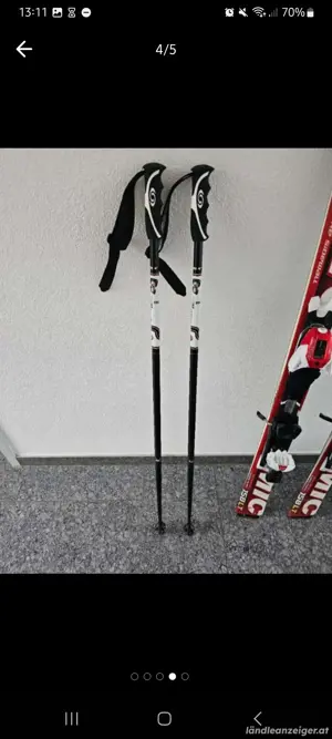 Ski: Atomic Race 158cm + Salomon S-Max 25 25.5 Bild 3