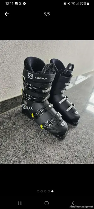 Ski: Atomic Race 158cm + Salomon S-Max 25 25.5 Bild 4