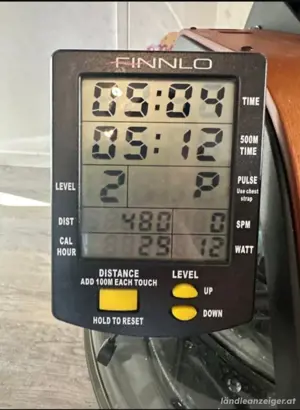 HAMMER Finnlo Rudergerät Waterflo Wasserrudergerät Neuwertig Bild 6