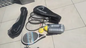 Tennis, Tennisschläger zu verscheinken