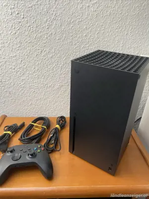 Xbox serie X spielkonsole, wie neue mit kontrollern und OVP. , Alter : 3 monate  Bild 5