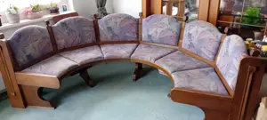 Sitzbank Schrank Stuhl Vollholz massiv Bild 8