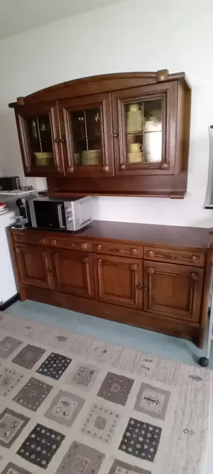 Sitzbank Schrank Stuhl Vollholz massiv Bild 5