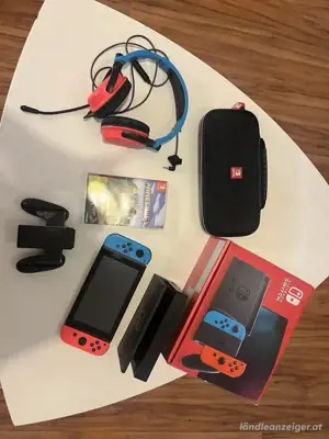 Nintendo Switch spielkonsole mit Minecraft videospiel OVP . zustand : neue Bild 4